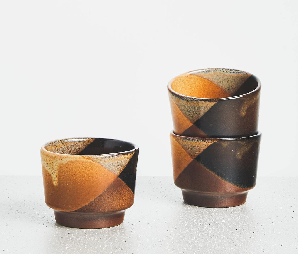 Robert Maxwell Abstract Wine/Sake Cups - Lollygag