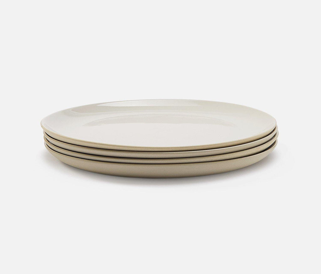 Shell Bisque Eggshell White Dinner Plate Set - Lollygag