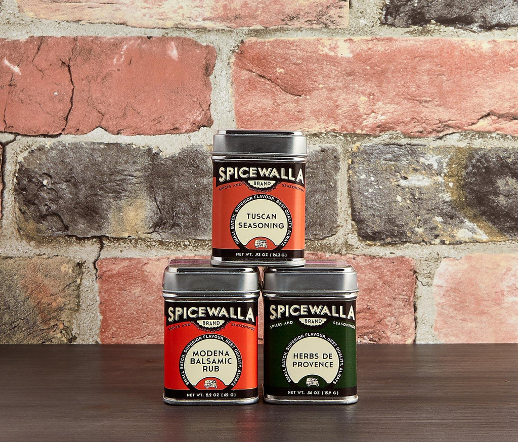Spicewalla Mediterranean spices-Modena Balsamic Rub, Tuscan Seasoning, Herbs de Provence