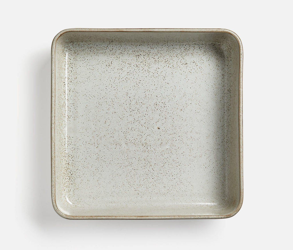 Square Stoneware Tray/Serving Dish - lollygag