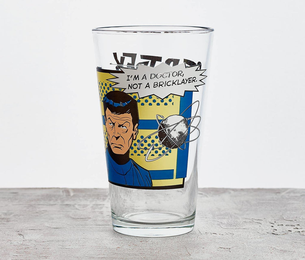 Star Trek Dr Leonard McCoy Vintage Glass