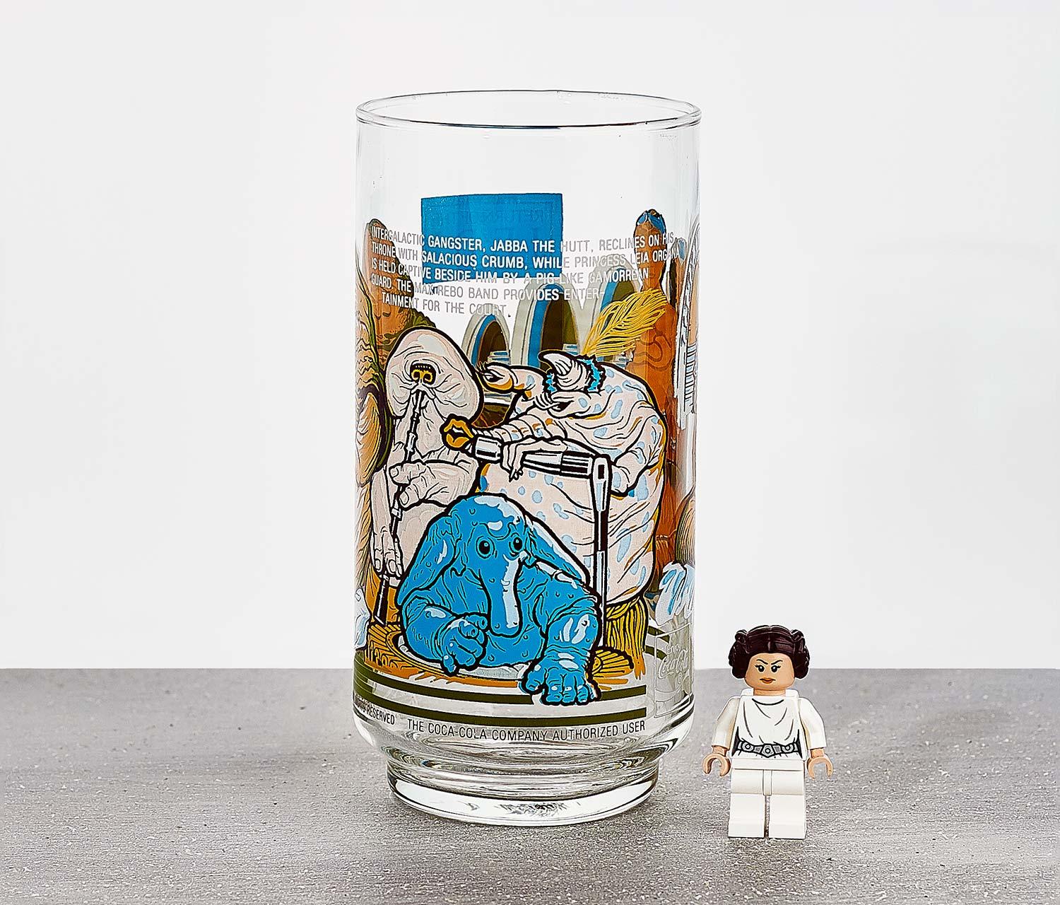 Star Wars Han Leia I Love You 9oz Fluted Glass Set