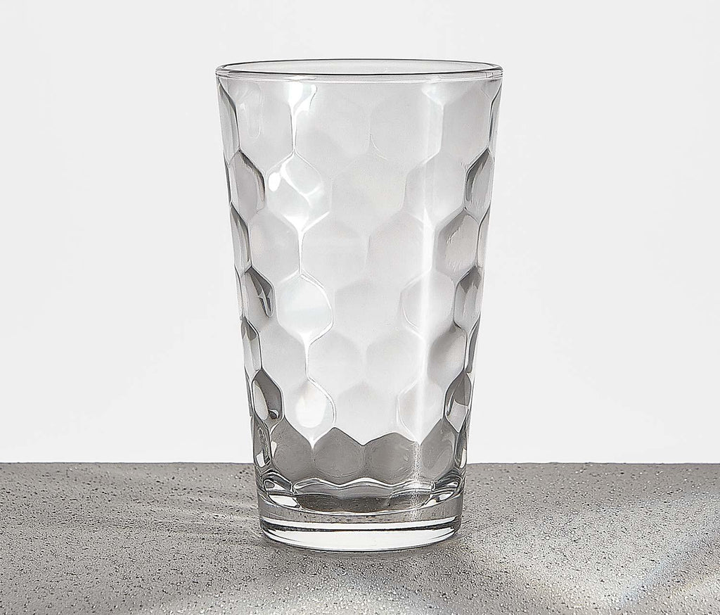 Vidivi Honey Comb Tall Drinking Glass - lollygag