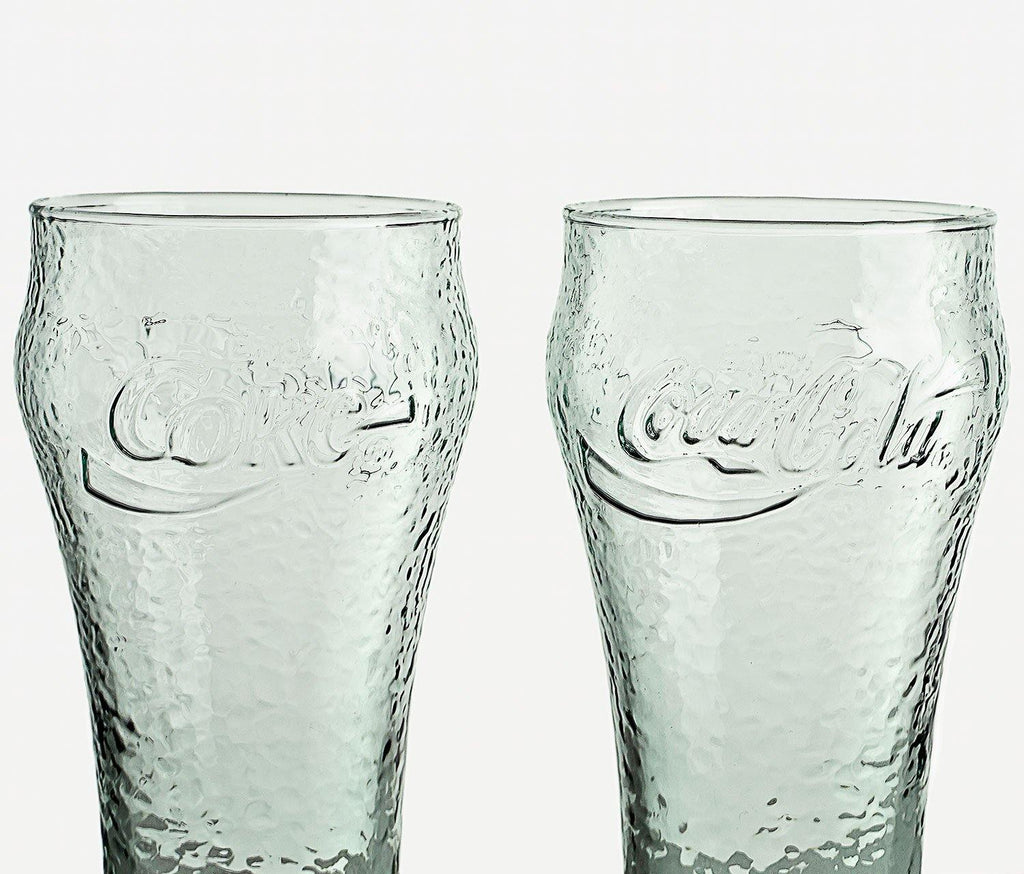 Vintage Hammered Coca Cola Glasses Set - Lollygag