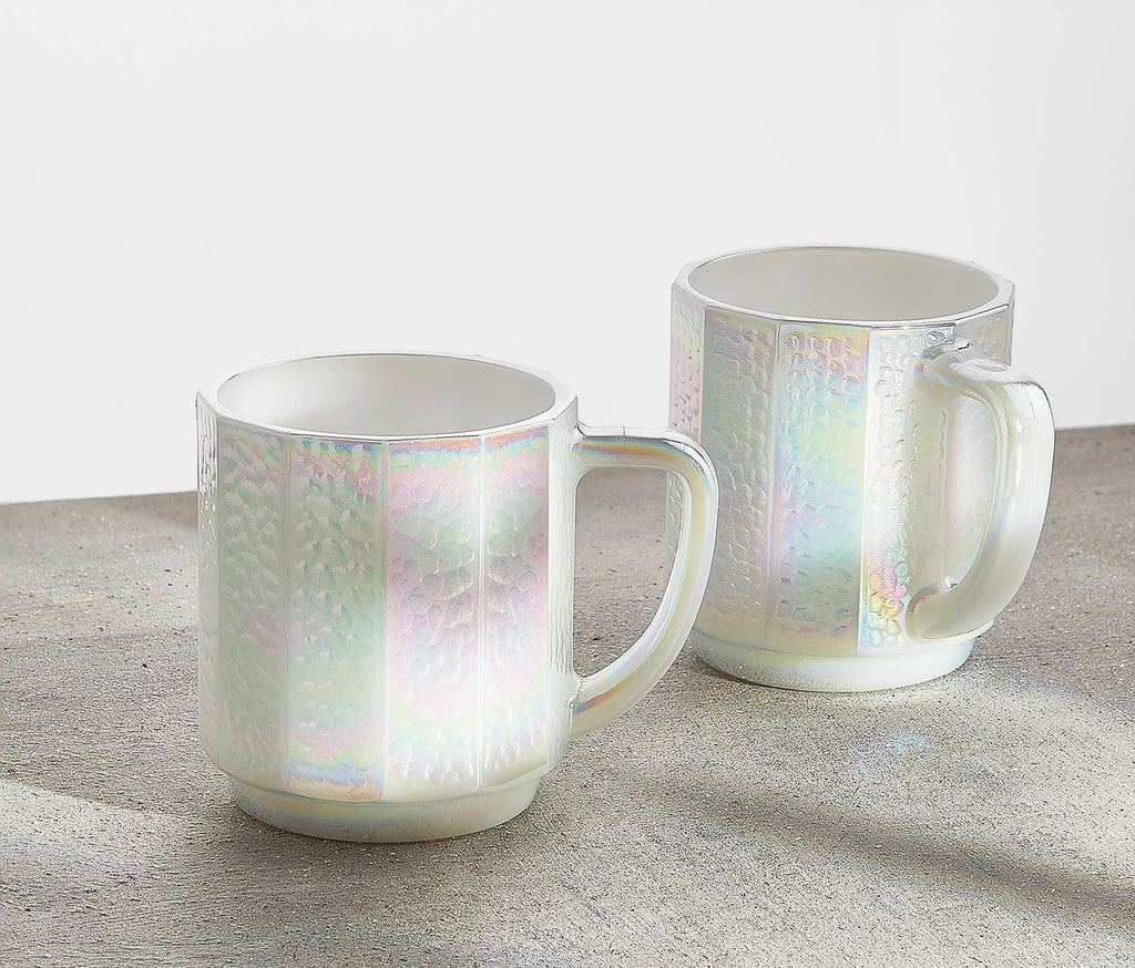 vintage-Glow-Lustre-federal-glass- Mugs Set