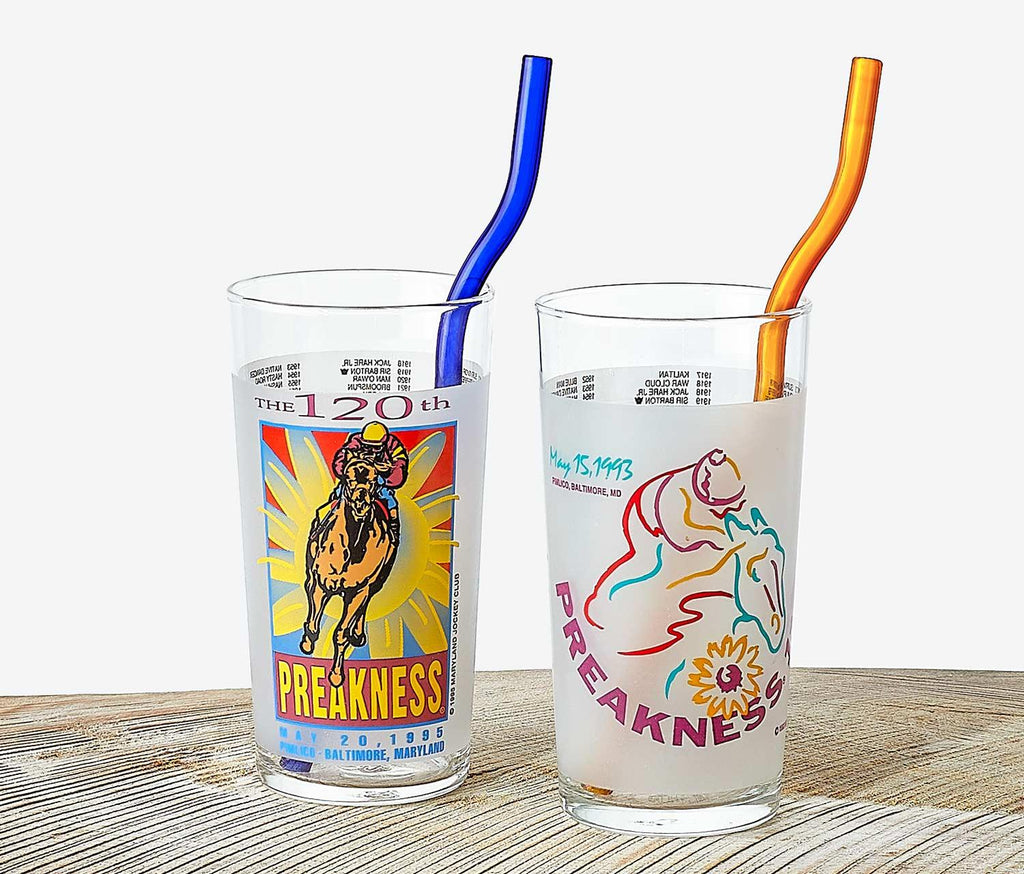 Vintage Preakness Derby Glass Duo - lollygag