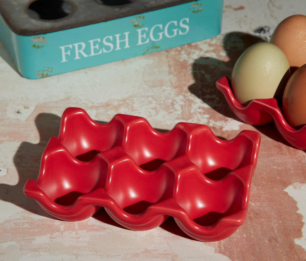  6 Cup Ceramic Egg Crate -  Lollygag
